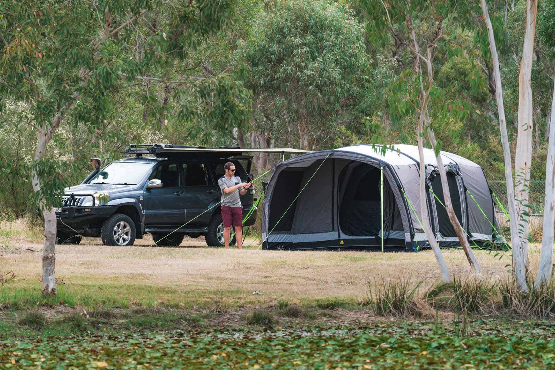 INFLATABLE TENTS FUTURE OF CAMPING